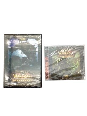 World of Warcraft Cataclysm Behind the Scenes DVD & Soundtrack (NWT)
